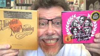 NEIL YOUNG HARVEST 50TH ANNIVERSARY BOX SET AND ALICE COOPER REUNION UNBOXINGS