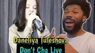 DANELIYA TULESHOVA - DON'T CHA LIVE REACTION VIDEO #daneliyatuleshova #kazakhstan