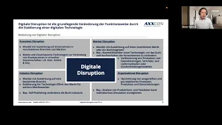 Webinaraufzeichnung "Digitalisierung und digitale Disruption im Kontext von ITIL"