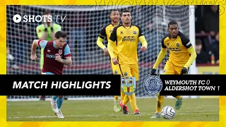 Match Highlights: Weymouth FC (A)