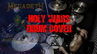 HOLY WARS - MEGADETH DRUM COVER BY ZIAD ALAM