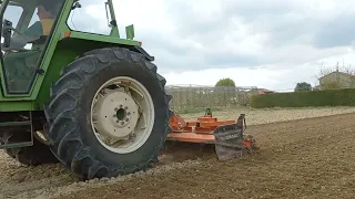 Preparazione terreno semina mais - Agrifull 100 + pegoraro 3 metri