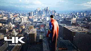 SUPERMAN 2022 REALISTIC HIGHT 3090 RTX This Unreal Engine 5 is MIND BLOWING - new game 4K HDR 60 fps