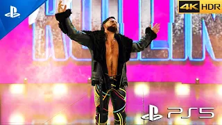 (PS5) WWE 2K23 is FREAKING AMAZING | Seth Rollins vs Brock Lesnar | Ultra Graphics [4K 60FPS HDR]