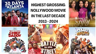 2013 to 2023 Best Selling Nollywood Movie