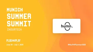 Munich Summer Summit | Insurtech: Humn.ai