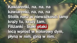 KARAOKE - Irena Jarocka - Odpływają kawiarenki