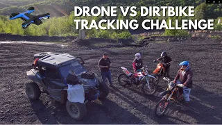 Drone vs Dirtbike Tracking Challenge!