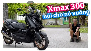 Đánh giá Yamaha Xmax 300 có sao nói vậy | Xmax300 lên đồ chơi xịn