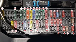 2018 VW Passat GT - Fuse box location & diagram