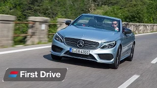 2016 Mercedes C-Class Cabriolet first drive review: A junior C 63 with four wheel drive?