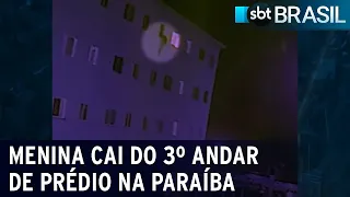 Vizinha salva criança que caiu do 3º andar na Paraíba | SBT Brasil (27/10/22)