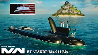 MODERN WARSHIPS: RF ATAKRP 941-Bis-legendary submarine & PAN SPATIAL KILLSWITCH cross tier gameplay