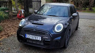 Spalanie i wrażenia z trasy Gdańsk - Przysucha MINI Cooper S 13.10.2021 Ptasiek Trójmiasto