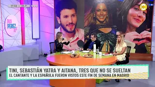 Tini, Sebastián Yatra y Aitana: 3 que no se sueltan... │DPZT│ 08-04-24