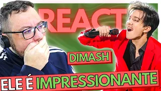 DIMASH - YOUR LOVE REACTION | Músico brasileiro reage