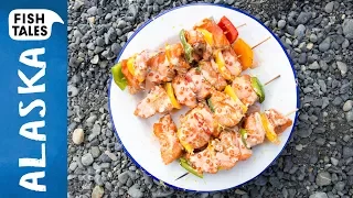 Sockeye SALMON BBQ Skewers | Bart van Olphen