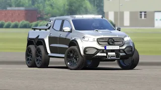 Mercedes-Benz X-Class Carlex EXY Monster X 6X6 at Top Gear