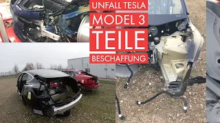 Tesla Model 3 Unfall: Teile Beschaffung und Kosten