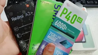 itel P40 vs infinix smart 7 vs Redmi A2 plus : speed test