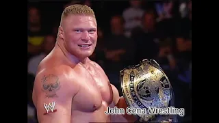 Kurt Angle & Undertaker vs. Brock Lesnar & John Cena: SmackDown, Oct. 2, 2003 Part1