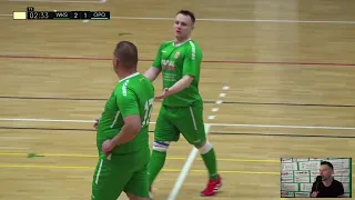 Zamek Opolnica - SBB WKS Śląsk Futsal Wrocław - SKRÓT SuperPuchar Polski w Futsalu Bez Barier