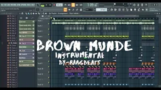 Brown Munde | punjabi song | instrumental | Raagbeats | flstudio