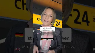 Alltagsdeutsch 🇩🇪- Am Flughafen✈️| At the airport (Deutsch lernen / Learn German)