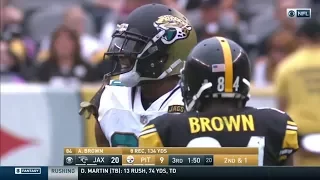 Antonio Brown vs Jalen Ramsey (2017) | WR vs CB Matchup