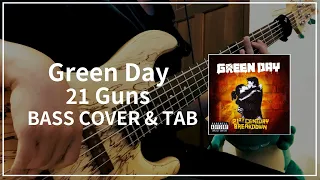 Green Day - 21 Guns (Bass cover & Tab) #016