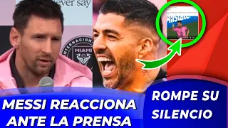 🚨¡D10S MÍO!😲 LEO MESSI deja a todos con la BOCA ABIERTA y SORPRENDE con LUIS SUÁREZ ante la PRENSA 🔴