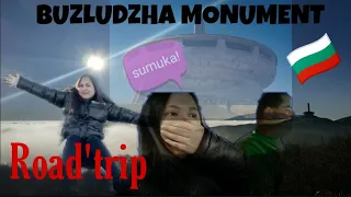 #BUZLUDZHA PEAK MONUMENT in BULGARIA, We reach above the clouds. #ROAD-TRIP with Hubby!