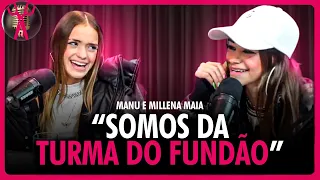 Como MANU E MILENNA MAIA conciliam a FAMA e os ESTUDOS?