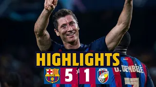 💥 HIGHLIGHTS I BARÇA 5-1 VIKTORIA PLZEN I LEWANDOWSKI HAT-TRICK💥