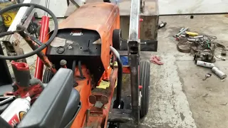 economy tractor loader build,power king