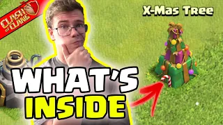 Removing 2021 XMas Tree What Happens! Clash of Clans