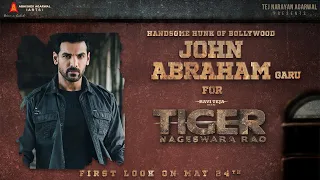 John Abraham For Tiger Nageswara Rao | Ravi Teja | Vamsee | Abhishek Agarwal Arts