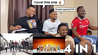 Friends React to BTS (Boy With Luv) (feat. Halsey)' +'I NEED U'+ 'IDOL'+'Black Swan'