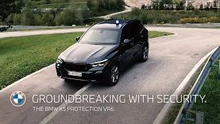 Groundbreaking with security. The BMW X5 Protection VR6.