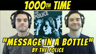 Message in a Bottle - The Police | TWINS REACTION to 1000th time listen!