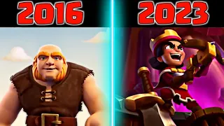 All CLASH ROYALE Animations in One Video From 2016-2023