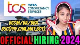 TCS BPS HIRING 📢 2024 Batch ‼️How to apply for TCS NQT BPS ✅ Interview Process Explained Tamil 2024