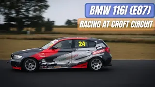 Racing a BMW 116i (E87) | Croft Circuit 2023