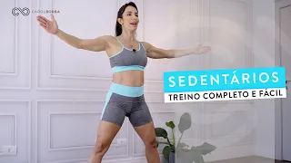Training for SEDENTARY people at HOME, easy, practical and efficient! - Carol Borba