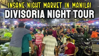 INSANE FILIPINO NIGHT MARKET in Manila, Philippines - DIVISORIA | Manila's Biggest Night Market!
