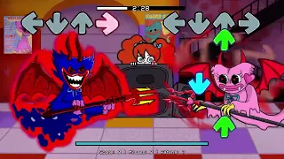 Huggy Wuggy Vs Kissy Missy (Evil Characters Version) // FNF New Mod X Poppy Playtime