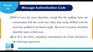 Introduction to Cryptography - Lecture 6 - Transport Level Security - ESU