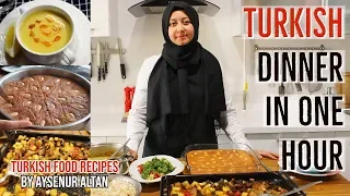 5 Easy Turkish Dinner & Iftar Menu Recipes In One Hour!