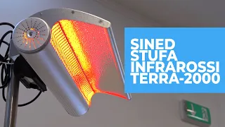 Lampada riscaldante SINED | Riscaldatore infrarossi a palpebra rifle | STUFA-INFRAROSSI-PARETE-2000