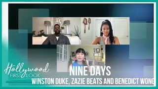 NINE DAYS (2021) | Winston Duke, Zazie Beetz and writer/director Edson Oda with Kiyra Lynn